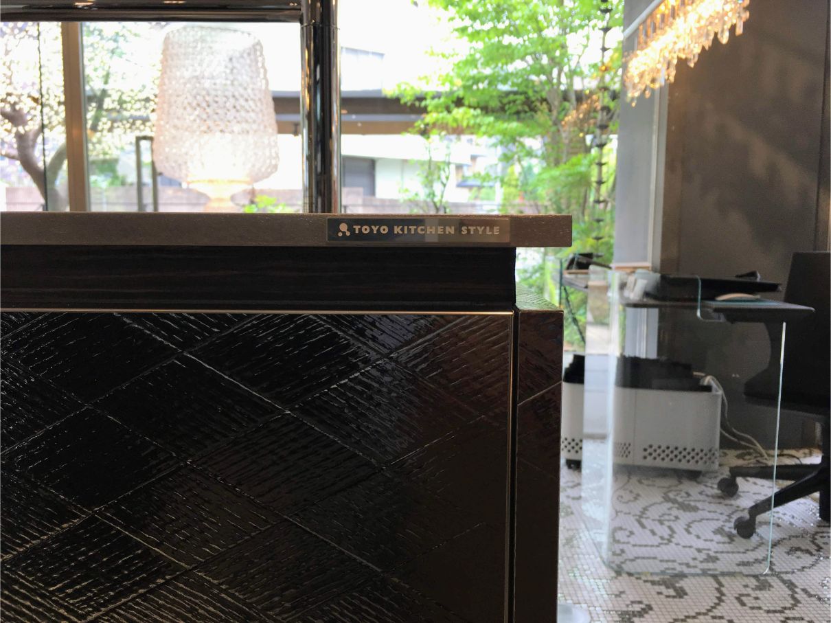 1Fはメインのキッチン展示エリア