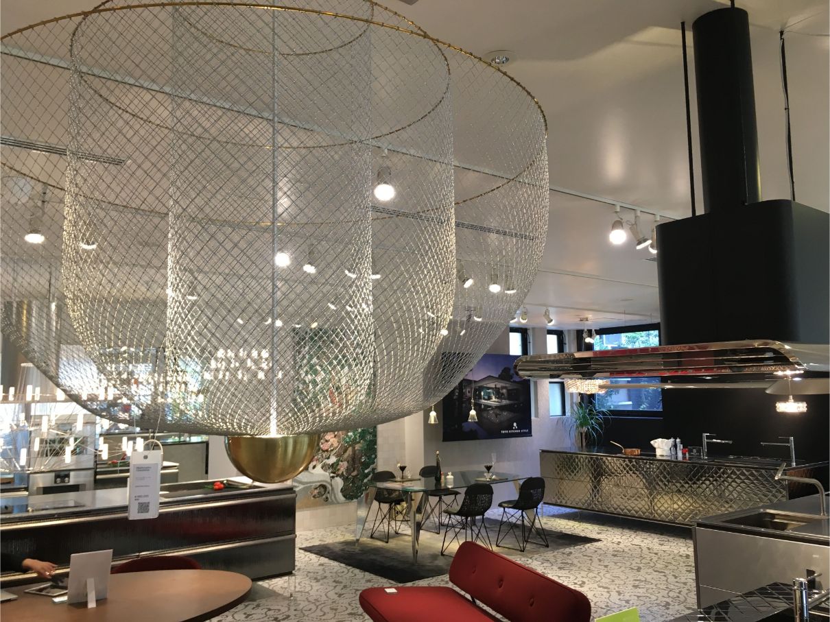 メッシュマティックスシャンデリア